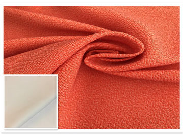 Tweekleurige Oranje Waterdichte Permeabele de Snelheidvochtigheid van de Stoffen400d Hoge Kleur