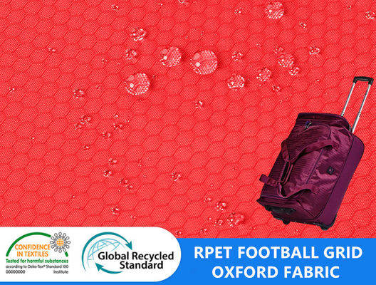 Dobby van Honey Comb Anti Static Recycled van het voetbalnet Polyester Oxford