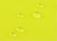 300D de polystof Waterdichte Materiële ENGELSE ISO 20471 Fluorescentie Pu Melkachtige Met een laag bedekte 3000MM van Oxford