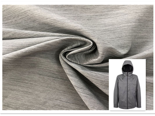 Vlotte Oppervlakte 100 de Stoffenrek Twee van Polyesterelastane - Tone Coating Good Dimensional Stability